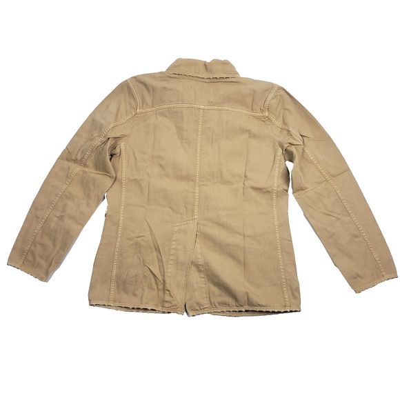 Sandrine Rose Women's Tan Denim Empire Jacket size M - Picture 2 of 14